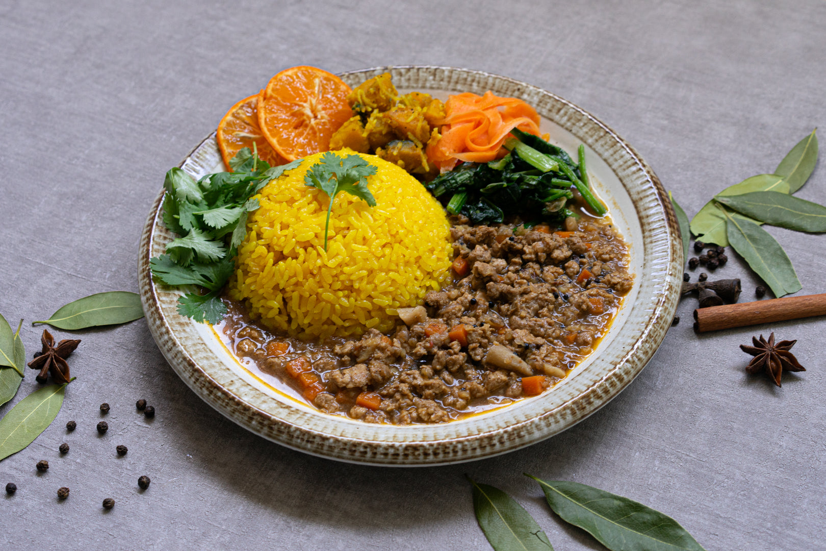 季節野菜のポークジンジャーCurry | Synergy