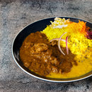 チキンカリ〜と豆カリ～セット | 咖喱人