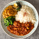 【1日30食限定】豚と白インゲン豆のトマトカレー&エビカレーセット | サンラサー